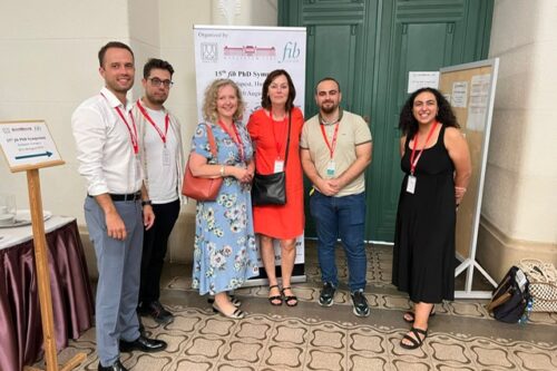 Prof. Ildiko Merta, Daniella Mehanni, Bayram Tutkun, Bojan 