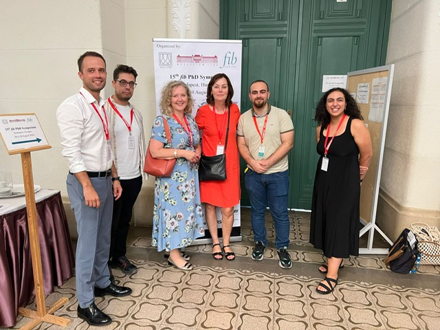 Prof. Ildiko Merta, Daniella Mehanni, Bayram Tutkun, Bojan Poletanovic and other participants of the 15th fib