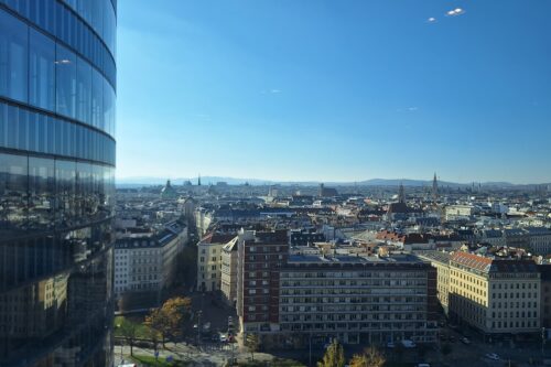 Blick über Wien