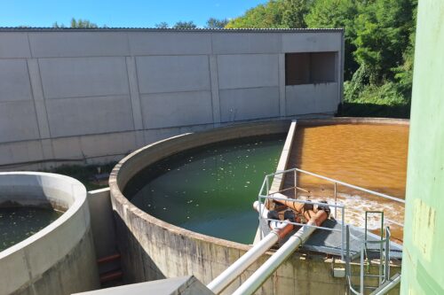 settling tank for water treatment